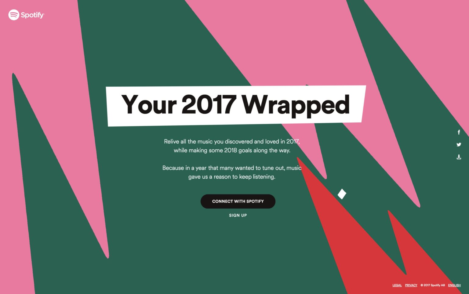 Spotify 2017 Wrapped